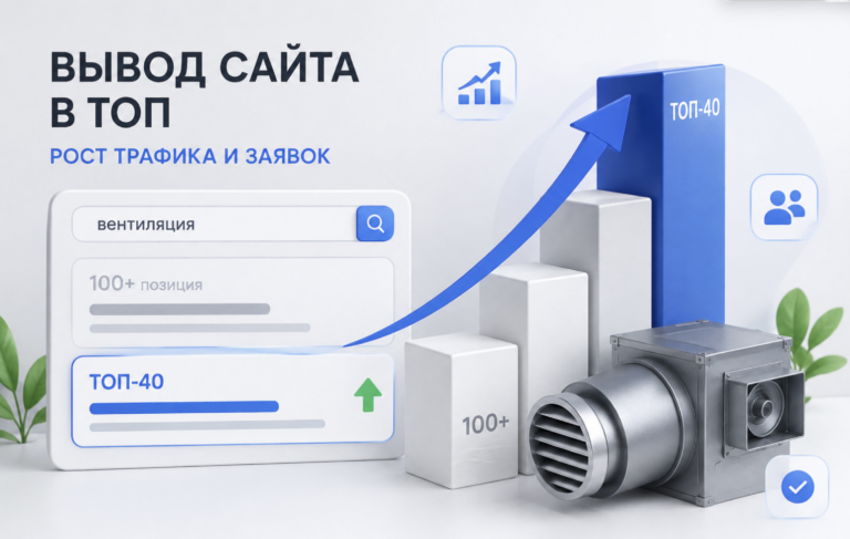 Кейс продвижения вентиляционного оборудования