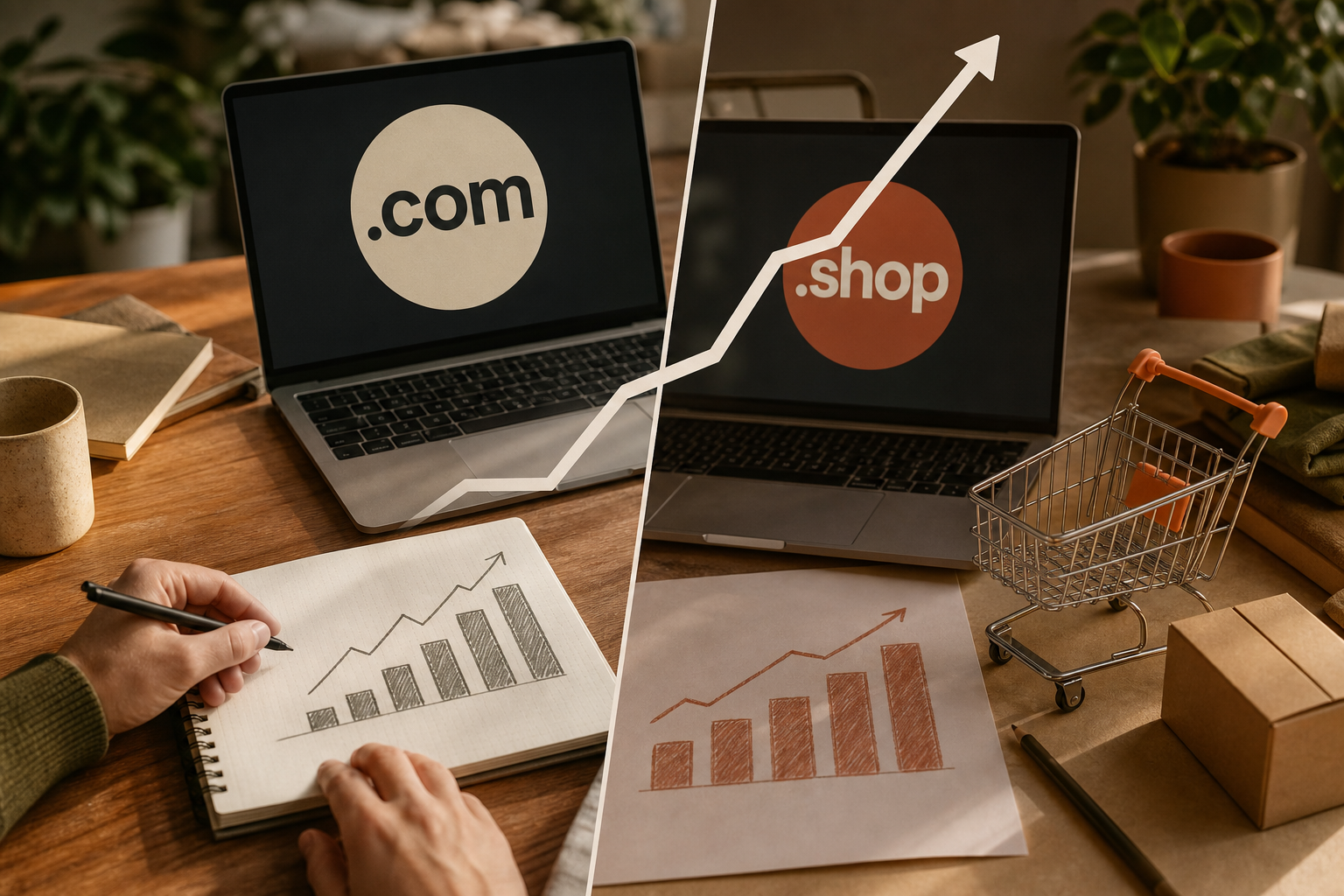 Сайты в зоне .org на 34% чаще связаны с доходом в e-commerce, чем .com
